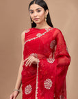 Floral Sparkle - Red