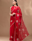 Floral Sparkle - Red