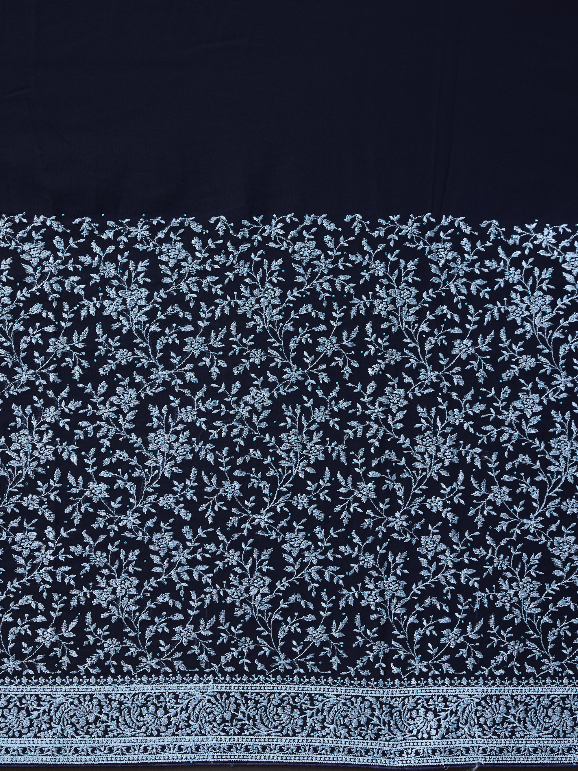 Blissful Embrace - Navy Blue &amp; Light Blue