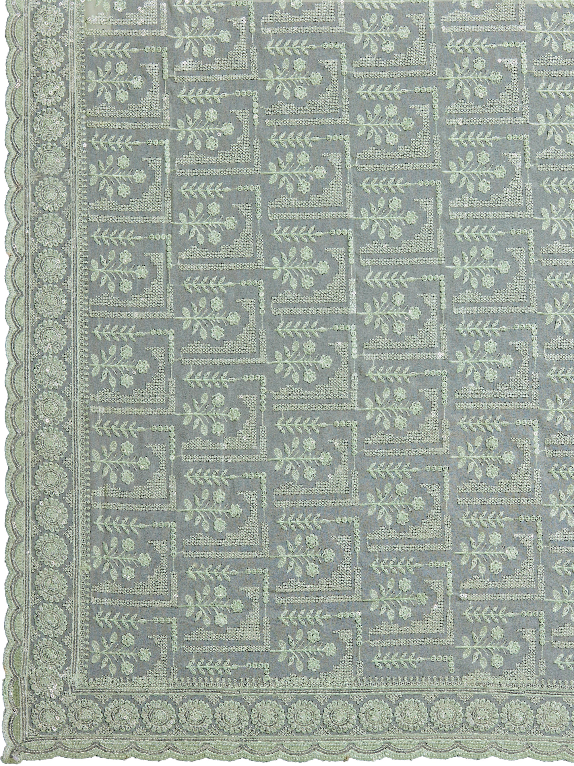 Sunlit Windows - Pista Green