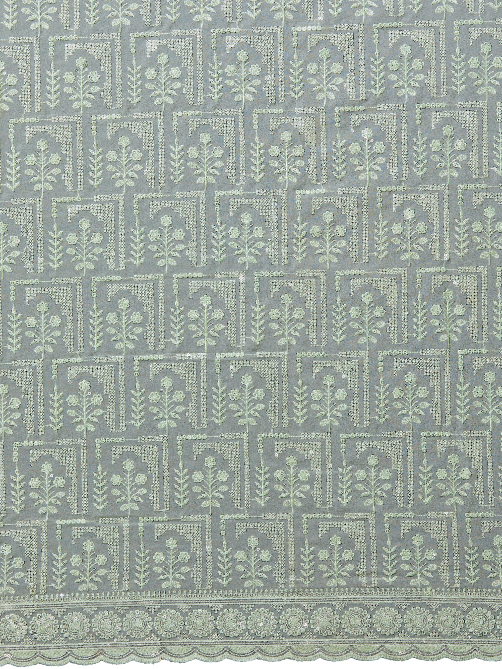 Sunlit Windows - Pista Green